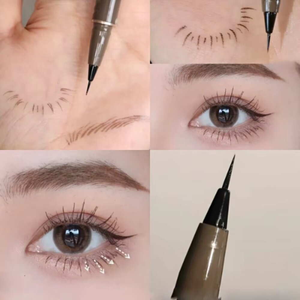 Waterproof Ultra-Fine Liquid Eyebrow Pen – 0.005mm Tip